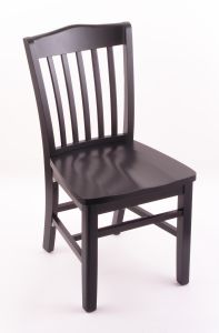 Holland Bar Stool 18" 3110 Hampton black finish wood dining room chair