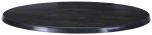 Holland Bar Stool Outdoor Restaurant Table Top for Patio and Decks in 30" Round Black Steel